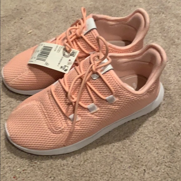 peach color shoes adidas
